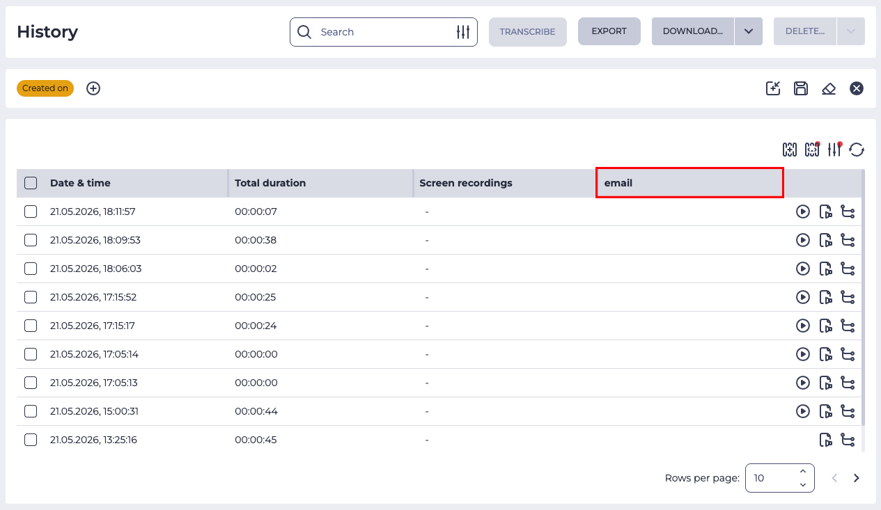 The email variable column in the registry.png