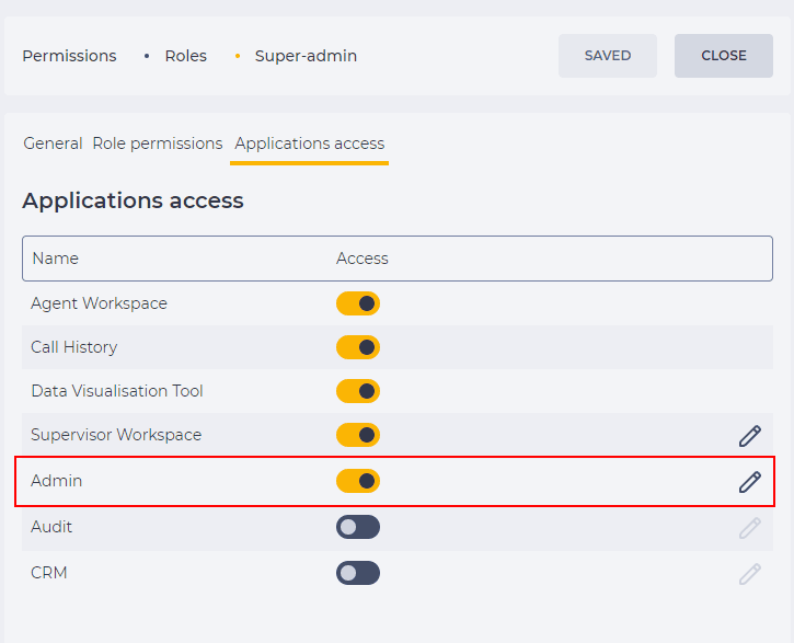 Allowing the Super-admin role to access the Admin application.png