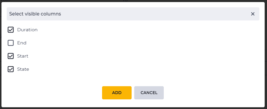 Select visible columns modal window (State history).png