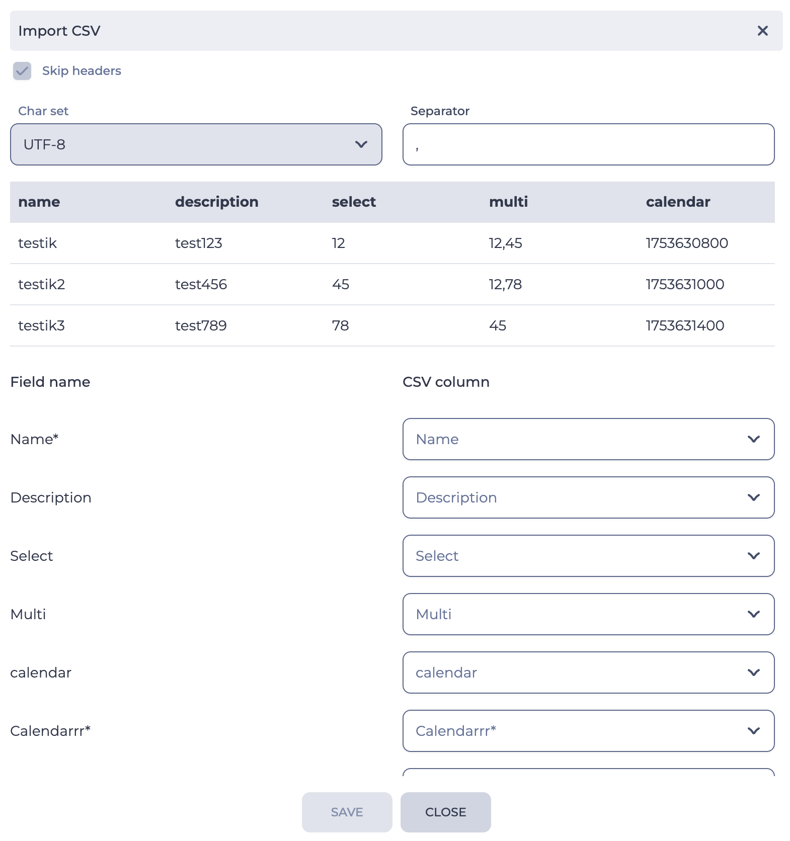"Import CSV" modal window.png