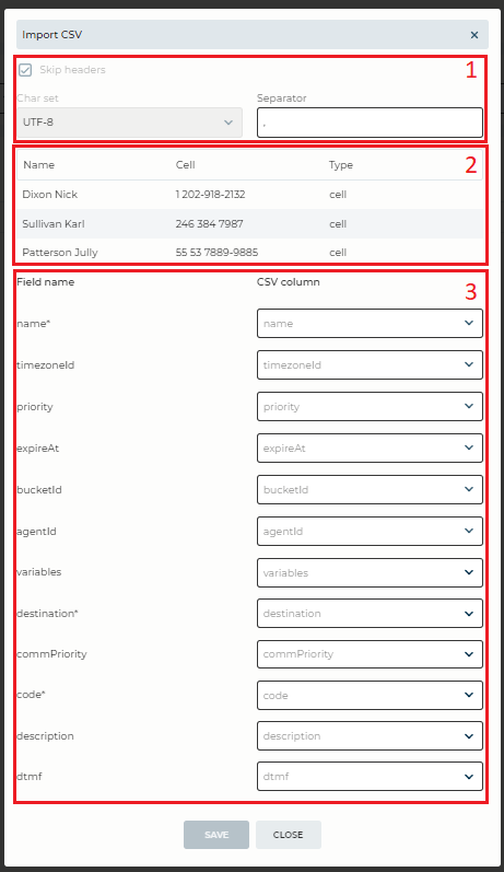 Import CSV modal window.png