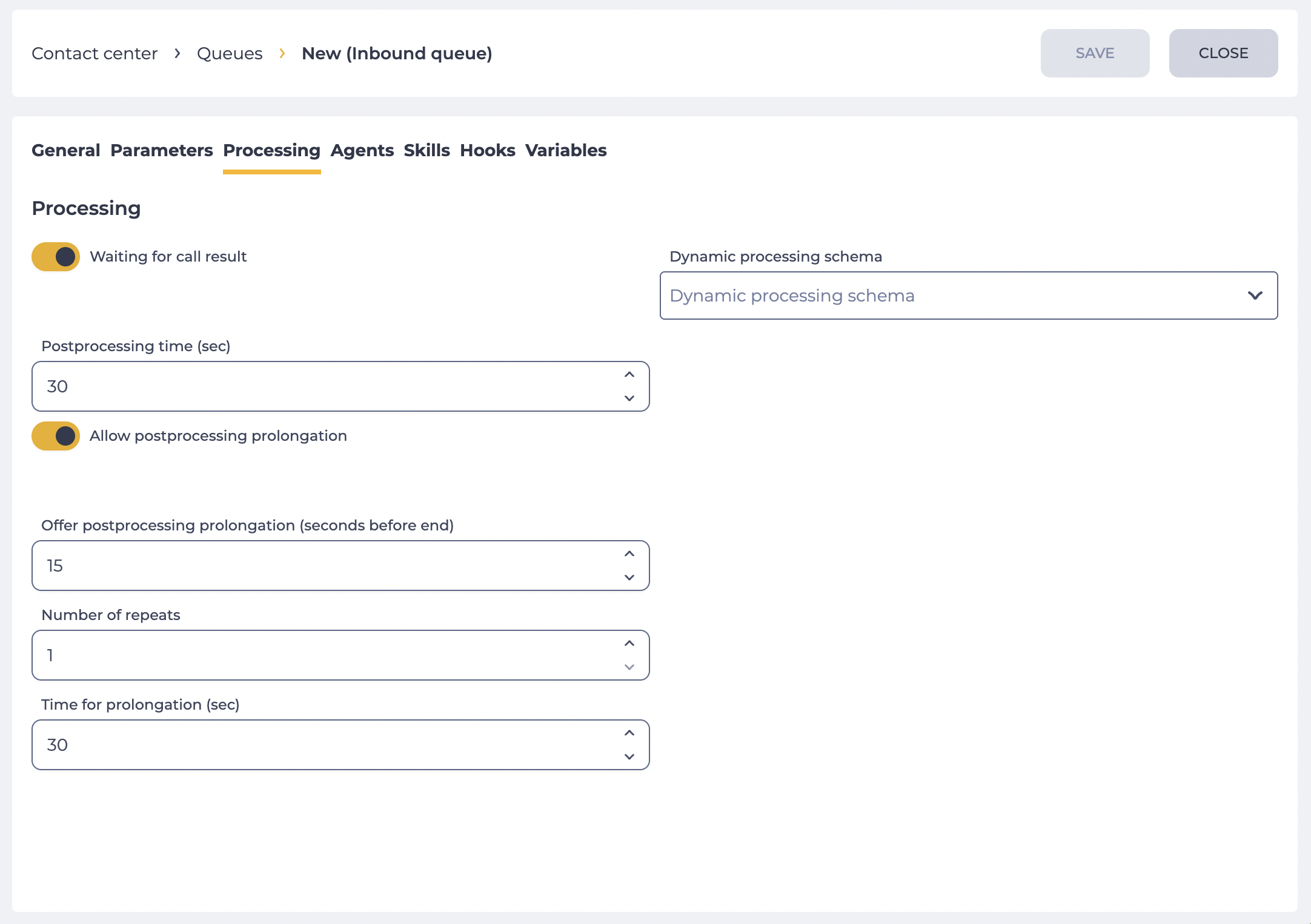 Post-processing parameters (Inbound queue).png