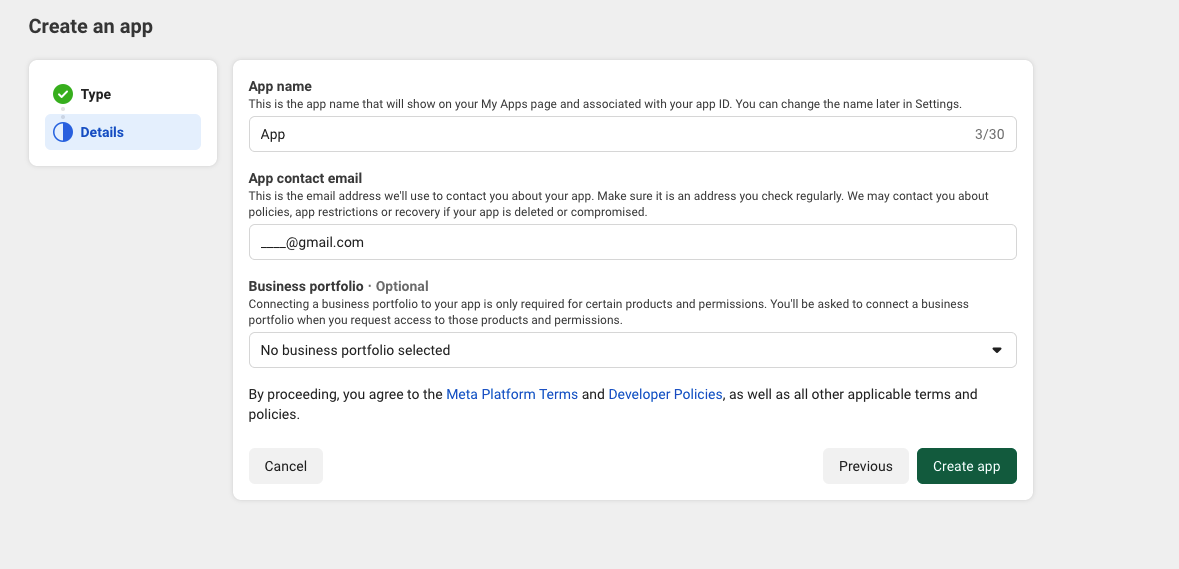 Fig. 4. Create App page, Information section.png